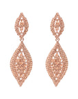 Kiera Earrings - Peach