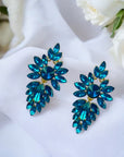 Winona Earrings - Blue Zircon