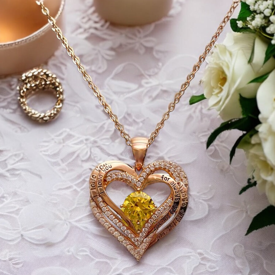 Heather Necklace - Topaz