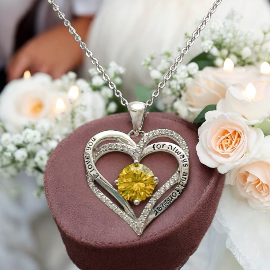 Heather Necklace - Topaz