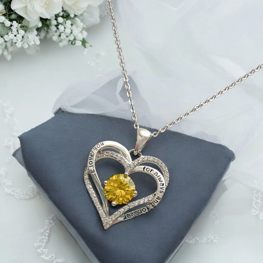 Heather Necklace - Topaz