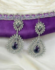 Maisie Earrings - Amethyst