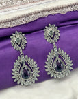 Maisie Earrings - Amethyst