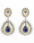 Maisie Earrings - Amethyst