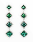 Sacha Earrings - Emerald