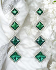 Sacha Earrings - Emerald