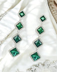 Sacha Earrings - Emerald