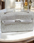 Eloise Evening Bag - Silver