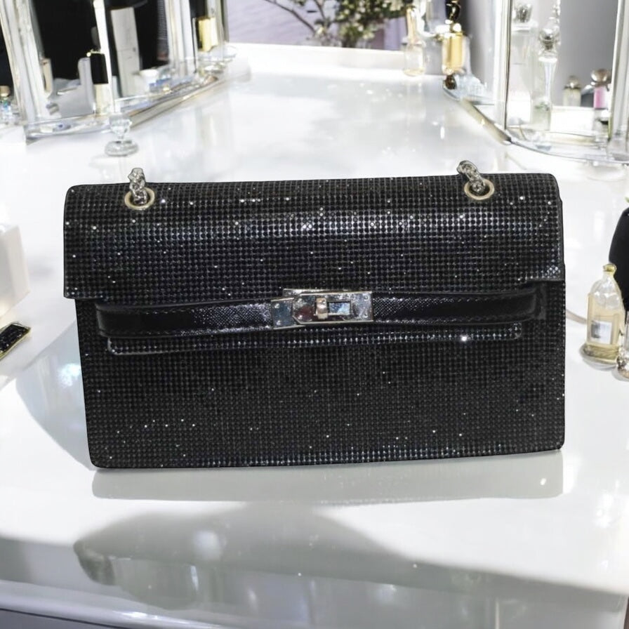 Eloise Evening Bag - Black