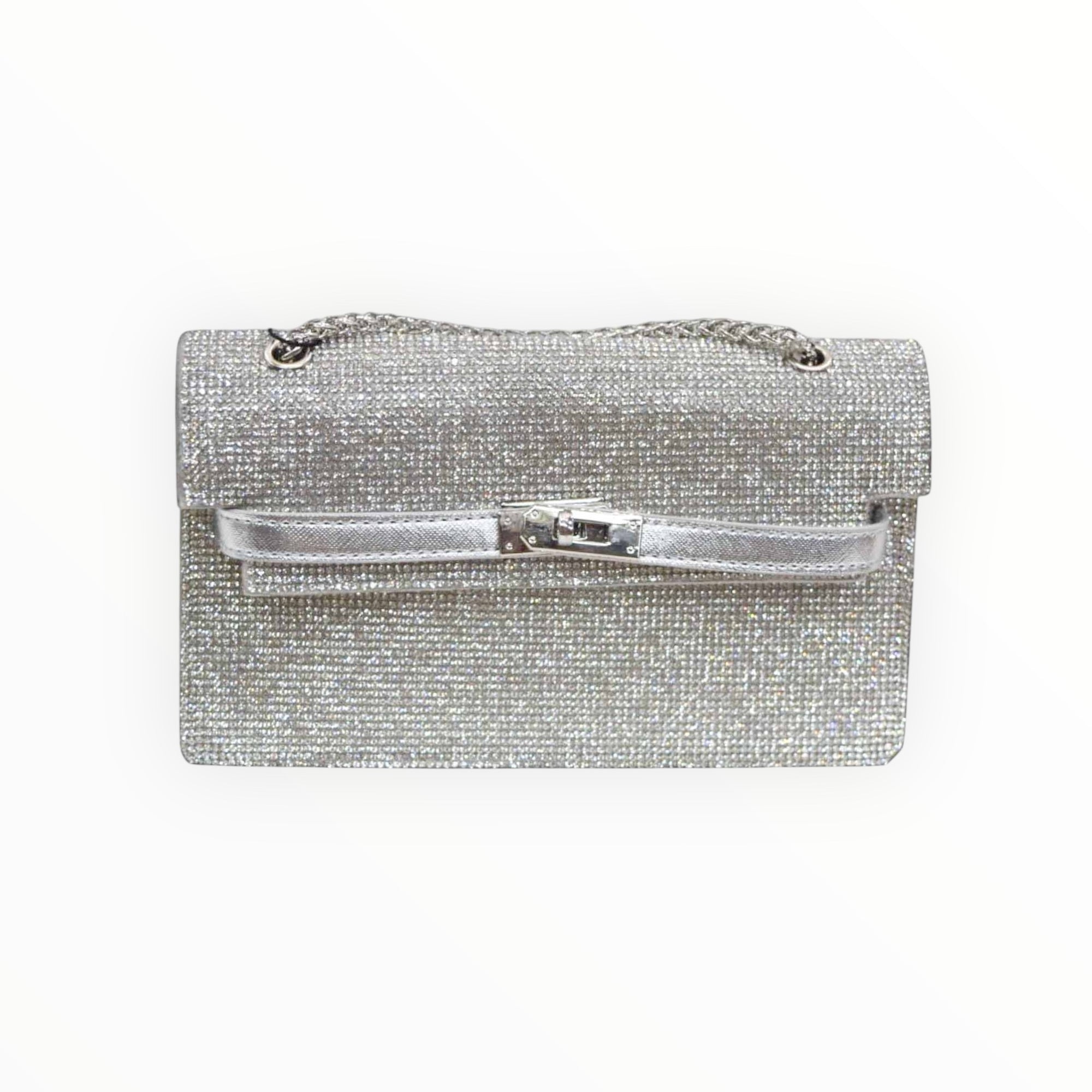 Eloise Evening Bag - Silver