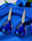Yasmin Earrings - Sapphire