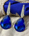 Yasmin Earrings - Sapphire