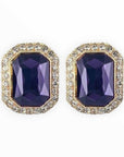 Stella Earrings - Purple