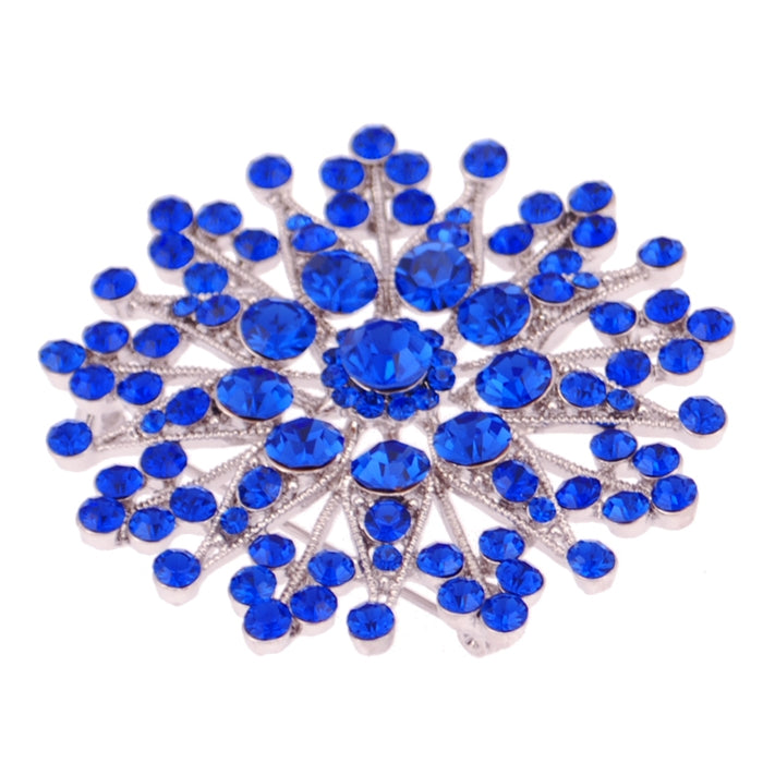 Mini Flower Brooch - Sapphire