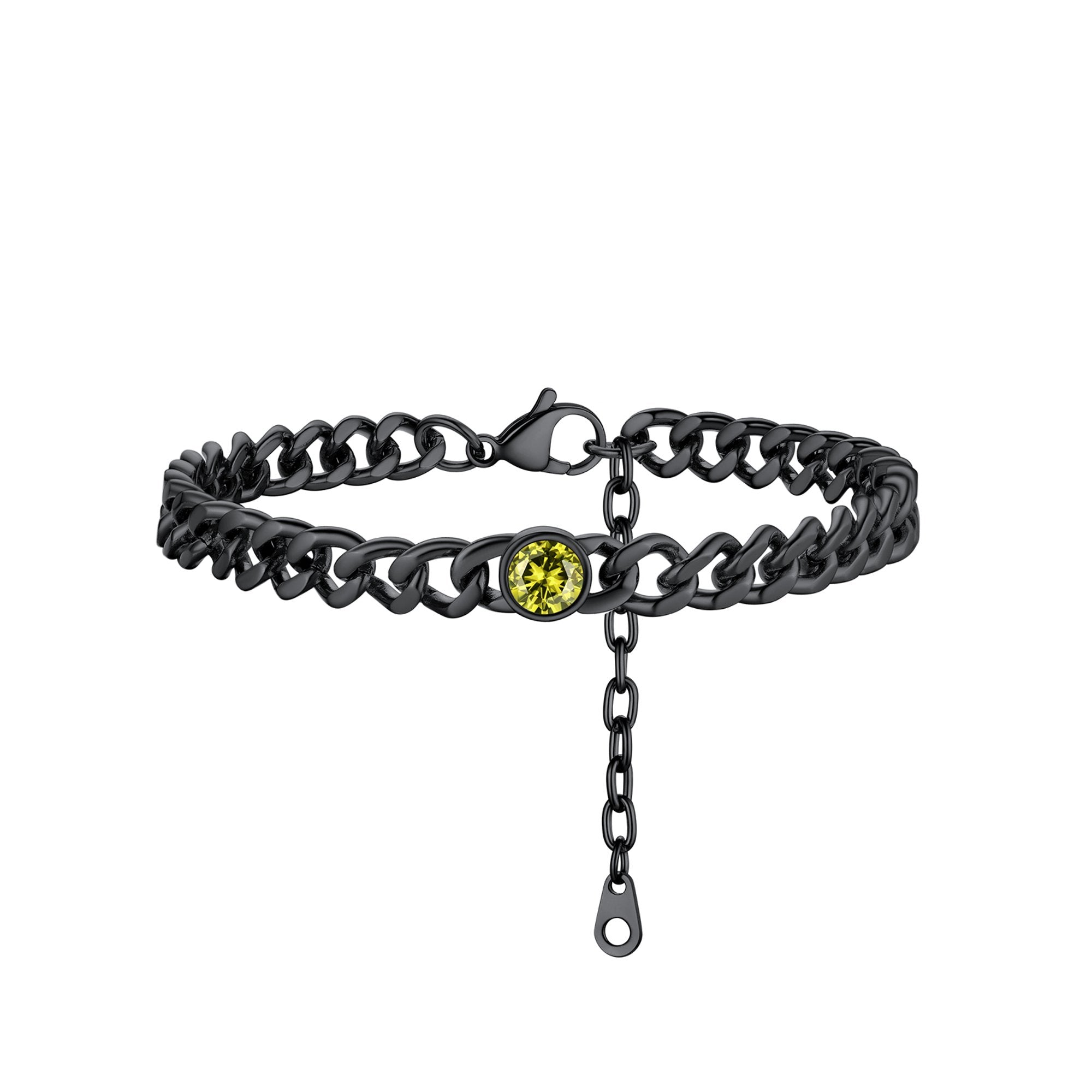 Cuban Anklet - Peridot