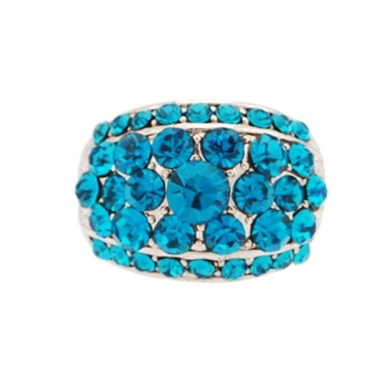 Bonnie Ring - Blue Zircon