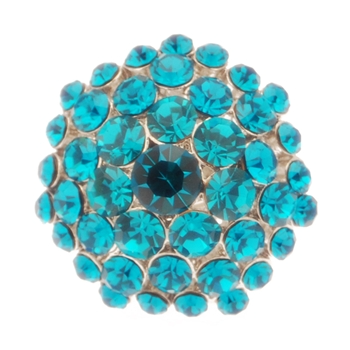 Soleil Ring - Blue Zircon