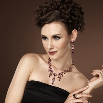 Bonnie Ring - Purple (Gold Plated)