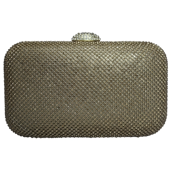 Cleo Evening Bag - Brown