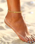 Cuban Anklet - Topaz