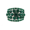 Bonnie Ring - Emerald (Silver Plated)