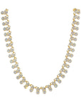 Candice Necklace - Clear (Gold Plated)