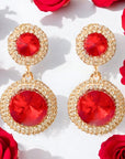 Jasmine Earrings - Red