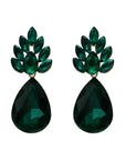 Margot Earrings - Emerald