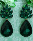 Margot Earrings - Emerald