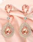 Philippa Earrings - Peach Combination