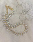 Candice Necklace - Clear (Gold Plated)