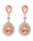 Philippa Earrings - Peach Combination