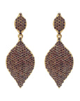 Haley Earrings - Purple