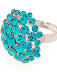 Soleil Ring - Blue Zircon