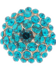 Soleil Ring - Blue Zircon