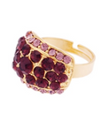 Bonnie Ring - Purple (Gold Plated)